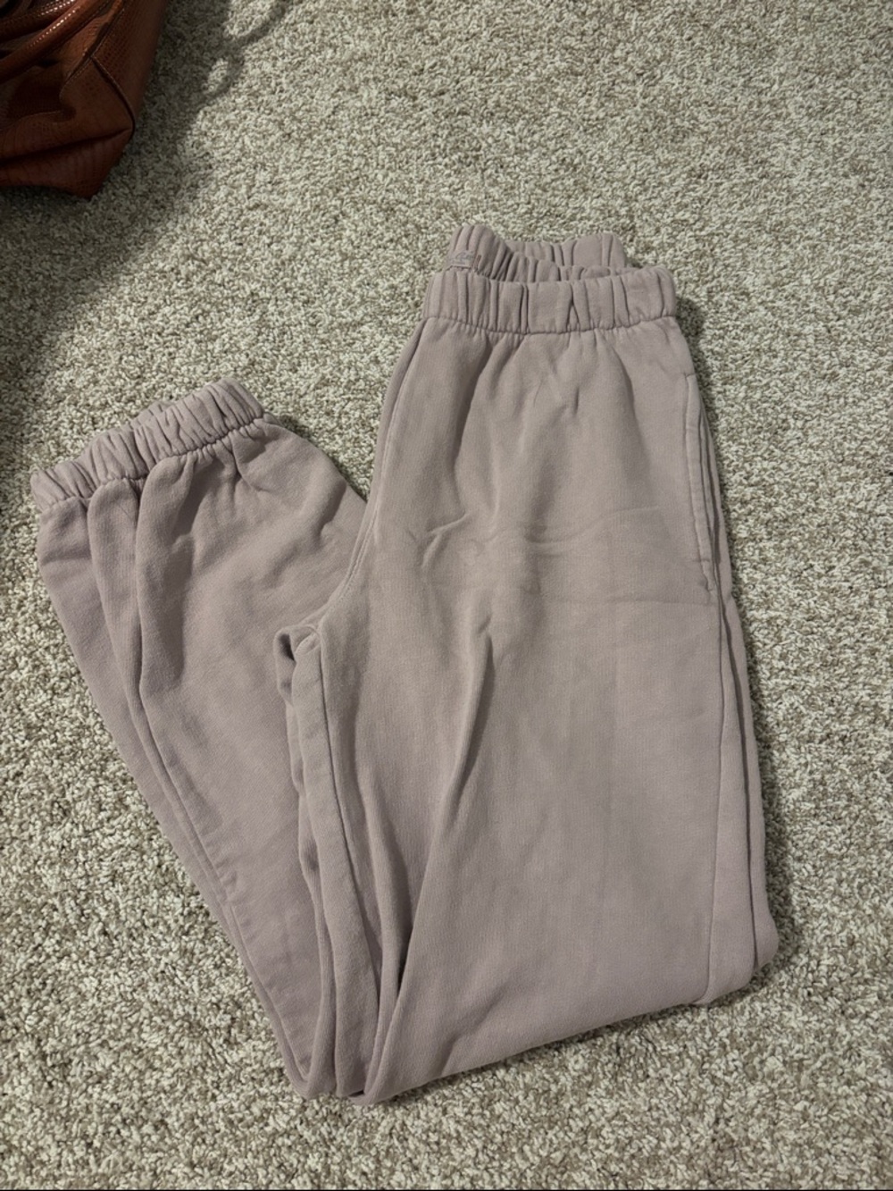 Brandy Melville Mauve Pink Cozy Jogger Pants